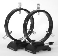 Telescope Guidescope Rings DVR125 Losmandy Style Rings and Vixen Style Rings